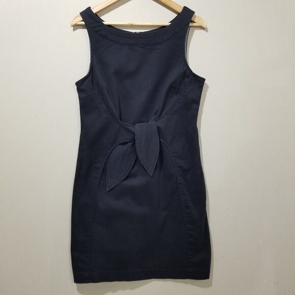 Anthropologie Dress 10 HOLDING HORSES Clara Tie Front Sleeveless Sheath - Picture 10 of 10